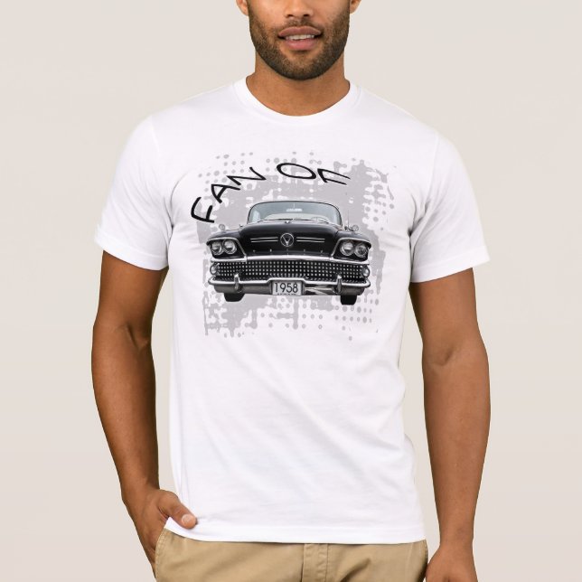 Camiseta buick 1958 (o personalize) (Frente)