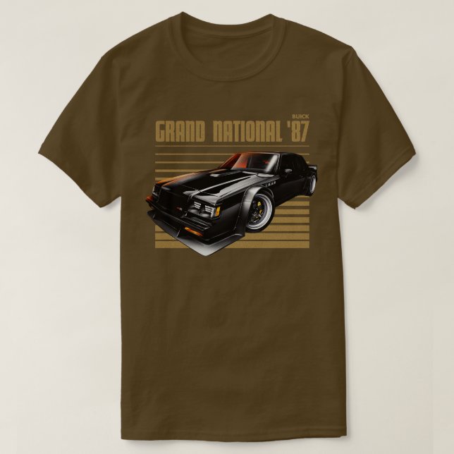 CAMISETA BUICK GRAND NATIONAL (Frente do Design)