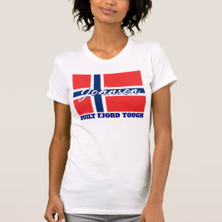 Camiseta "Build Fjord Tough" e Bandeira norueguesa