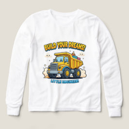 Camiseta Build Your Dreams! Little Engineer - Personalized 