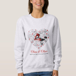 Camiseta Building Our Future Profession Heart Valentine