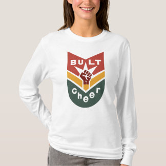 Camiseta BUILT TO CHEER Raised-Fist Badge