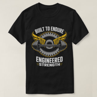 Camiseta Built to Endure Winged Wheel Fitness Tee