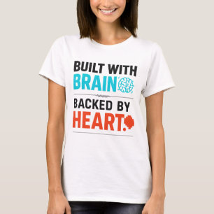 Camiseta Built With Brain