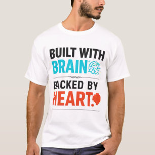 Camiseta Built With Brain