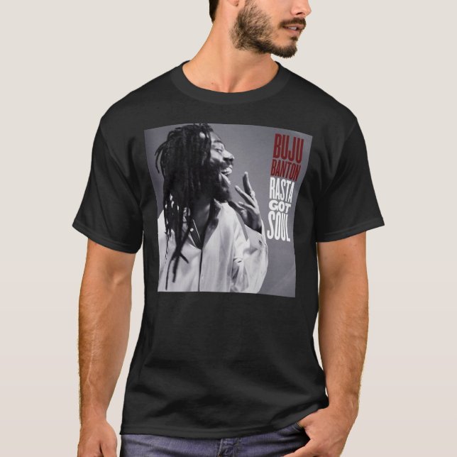 Camiseta Buju Banton Rasta Got Soul  (Frente)