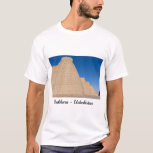 Camiseta Bukhara, Usbequistão - Muro da Fortaleza Arca