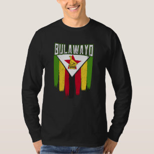 Camiseta Bulawayo Zimbabwe Flag