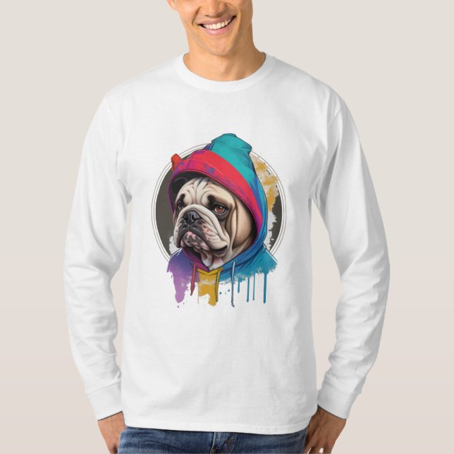 Camiseta buldogue (Frente)