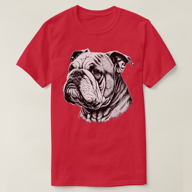 Camiseta Buldogue 3 (Frente do Design)