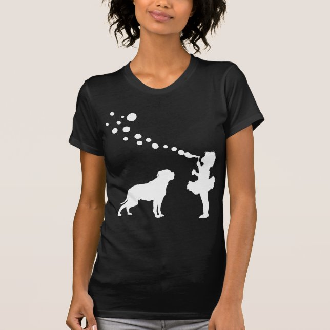 Camiseta Buldogue americano (Frente)