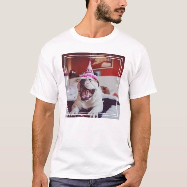 Camiseta Buldogue britânico das imagens | de Getty (Frente)