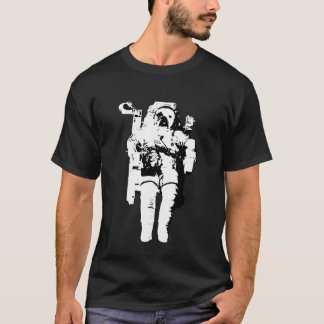 Camiseta Buldogue do astronauta