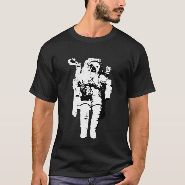 Camiseta Buldogue do astronauta (Frente)