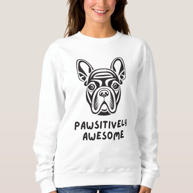Camiseta Buldogue Fantástico Pawsitively (Frente)