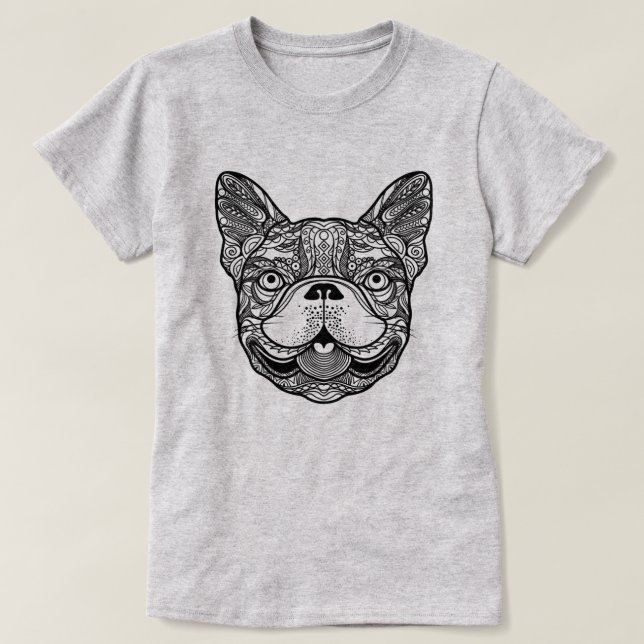 Camiseta Buldogue Francês (Frente do Design)