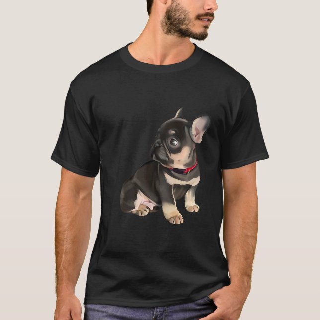 Camiseta Buldogue Francês 1 (Frente)