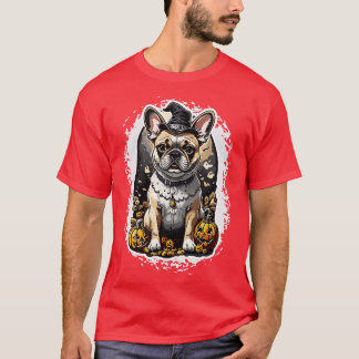 Camiseta buldogue francês de halloween 8