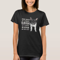 Buldogue Francês Sente Francês Por Mulher Roupa Cl
