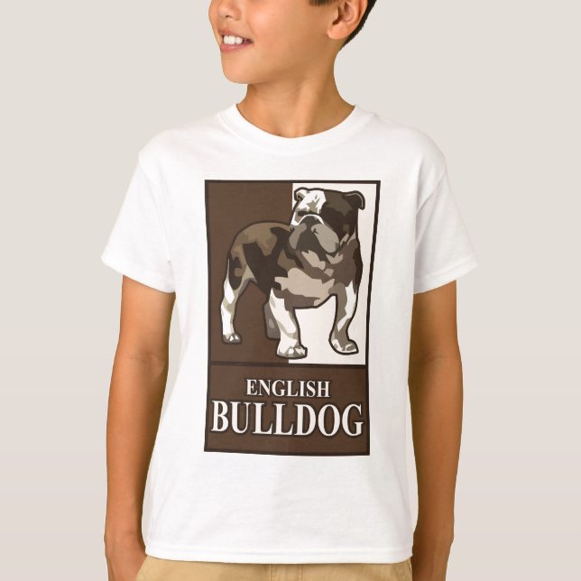 Camiseta Buldogue inglês (Frente)