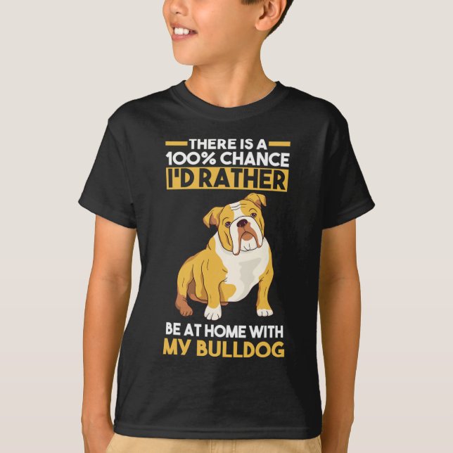 Camiseta Buldogue Inglês (Frente)