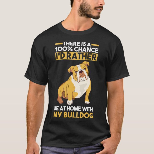 Camiseta Buldogue Inglês (Frente)