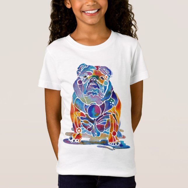 Camiseta Buldogue inglês (Frente)