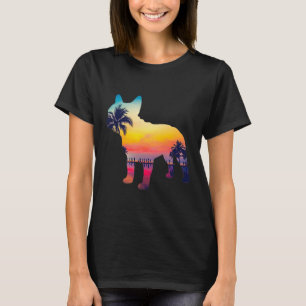 Camiseta Buldogue Sunset Design