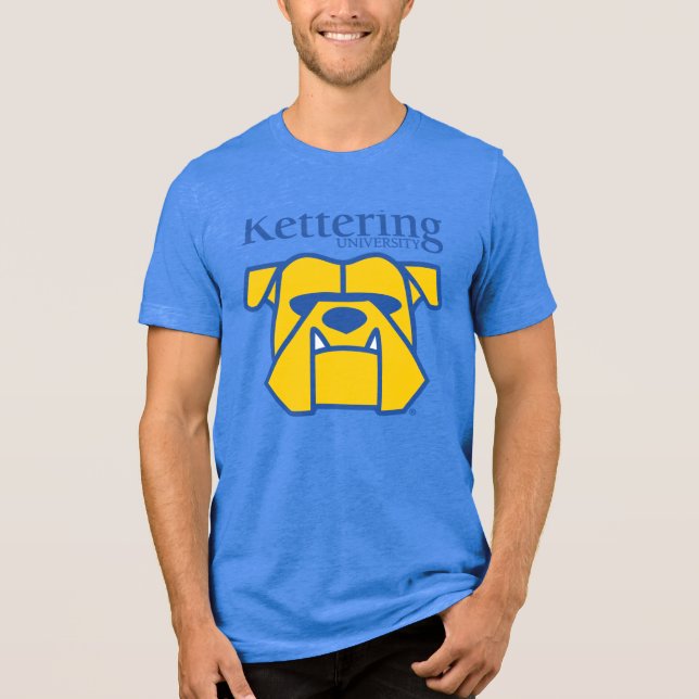 Camiseta Buldogues da Universidade Kettering (Frente)