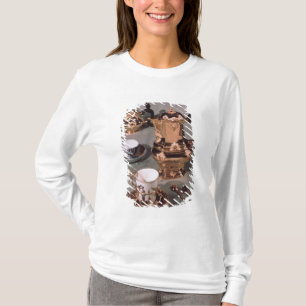 Camiseta Bule, açucareiro, pote do chocolate e caneca