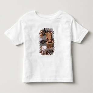 Camiseta Bule, açucareiro, pote do chocolate e caneca