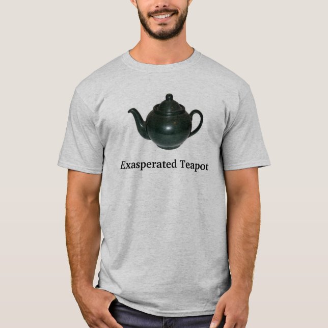 Camiseta bule, bule exasperado (Frente)