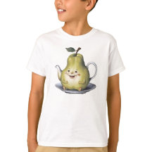 Bule de pera sorridente