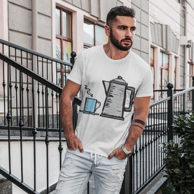 Camiseta Bule E Taça (Criador carregado)