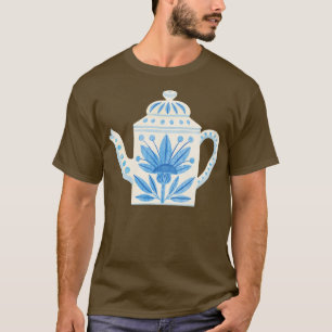 Camiseta Bule Floral escandinavo