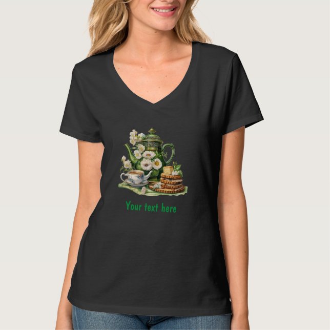 Camiseta Bule verde (Frente)