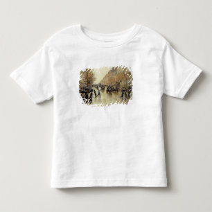 Camiseta Bulevar Poissonniere na chuva, c.1885