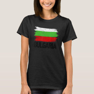 Camiseta Bulgária Bandeira Búlgaro Roots Fans Fusume Bo