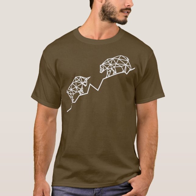 Camiseta Bull and Bear Trading and Stock Market Investing (Frente)