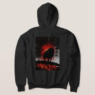 Camiseta Bull Cheio Zip Hoodie