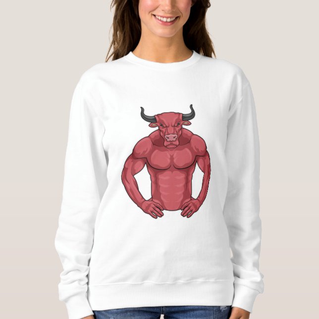 Camiseta Bull como Bodybuilder extreme (Frente)