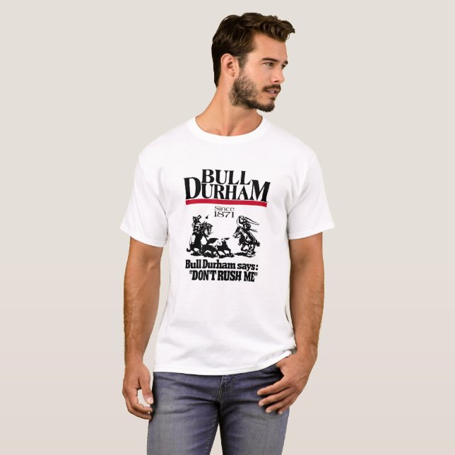 Camiseta bull durham tobacco (Frente Completa)