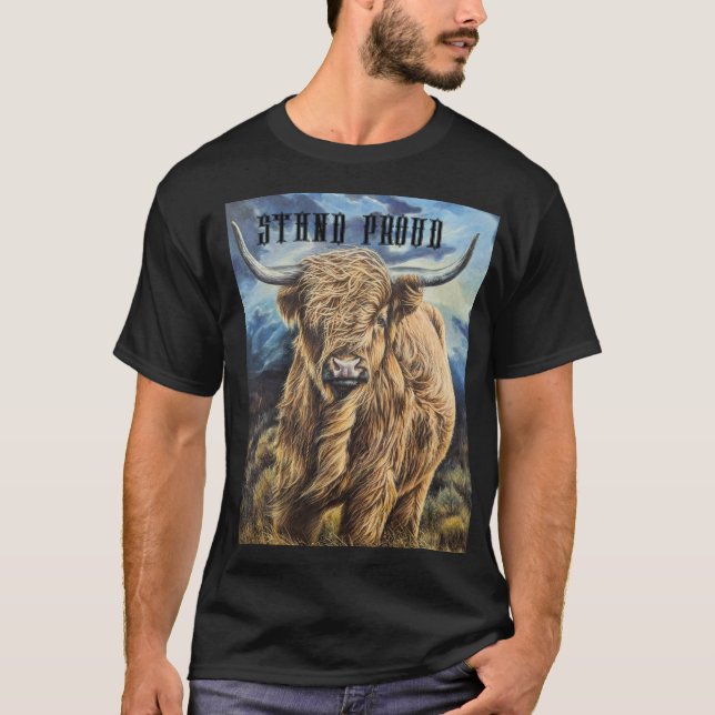 Camiseta Bull Highland (Frente)