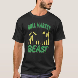 Camiseta Bull Market Beast Legal Investor Presente