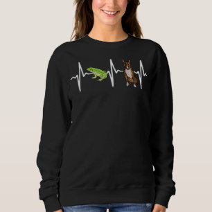 Camiseta Bull Miniatura Sapo de Árvore Verde Terrier Hearbe