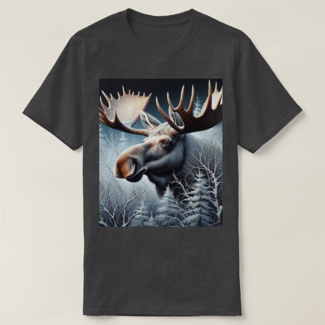 Camiseta Bull Moose (Frente do Design)