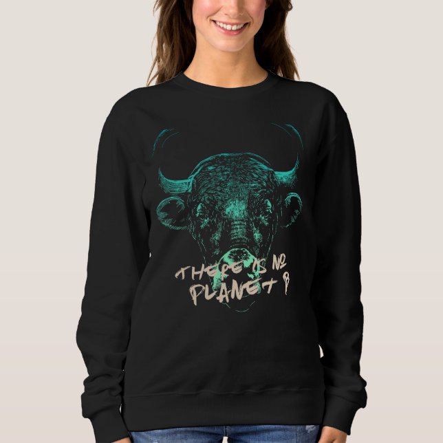 Camiseta BULL Não existe planeta B - as mudanças climáticas (Frente)
