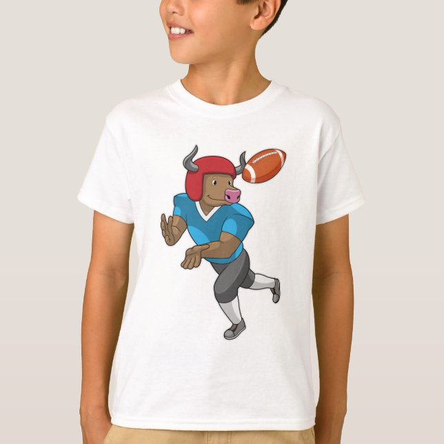 Camiseta Bull no futebol (Frente)