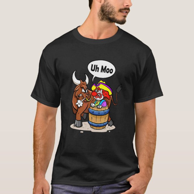 Camiseta Bull Rider Bullcater Bull Vs Rodeo Palhaço Bullrid (Frente)