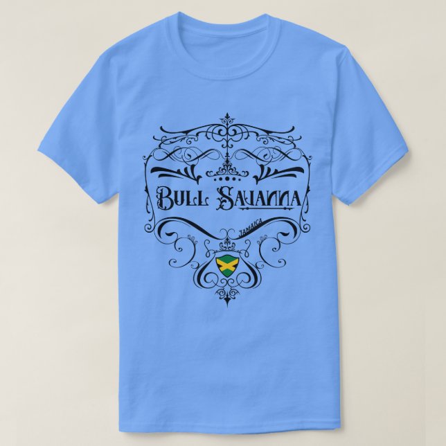 Camiseta Bull Savanna Vintage design (Frente do Design)